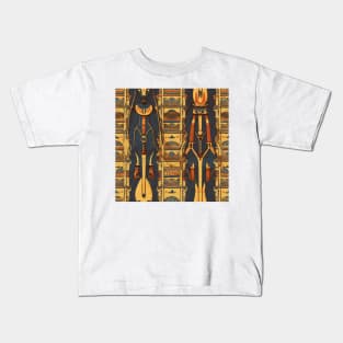Ancient Egyptian Pattern 1 Kids T-Shirt